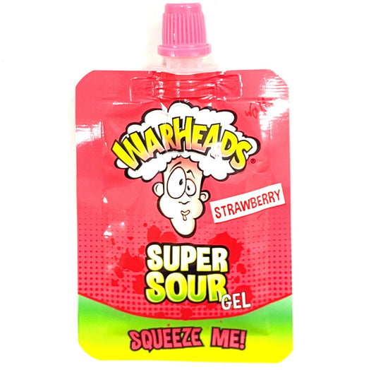 Warheads Super Sour Gel Strawberry 20g