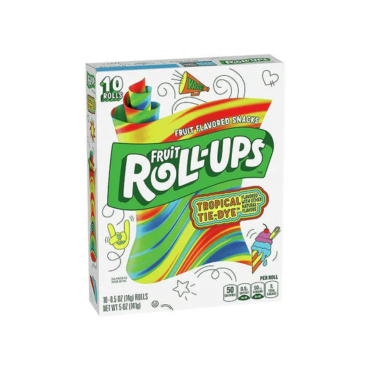 Fruit Roll Ups Tropical Tie-Dye