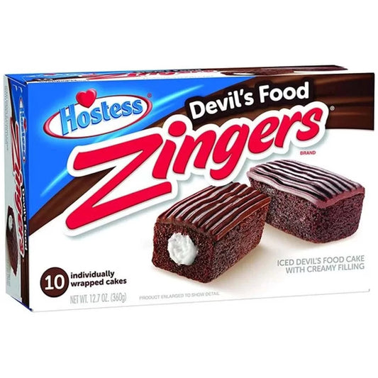 Iced Devil’s Food Zingers 360g