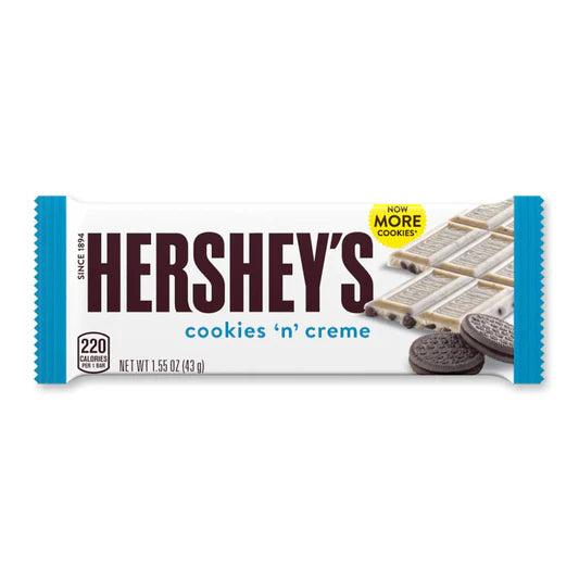 Hershey’s Cookies and Cream Chocolate 43g