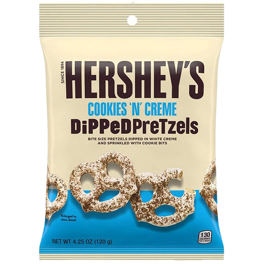 Hersheys Dipped Pretzel Cookies&Cream