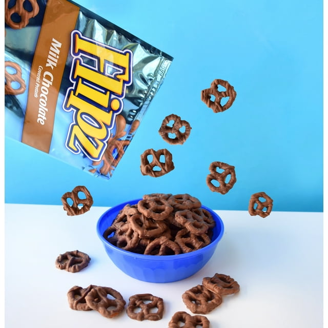 Flipz Milk Chocolate Pretzels, 7.5 Oz