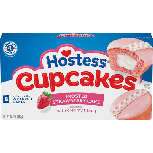 Hostess Strawberry Cupcakes 360g