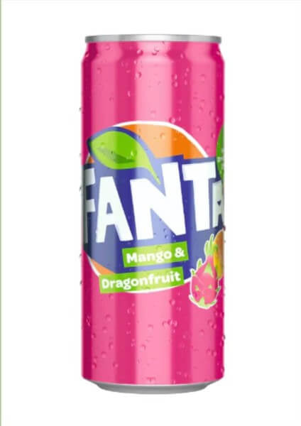 Fanta Mango & Dragonfruit 330ml