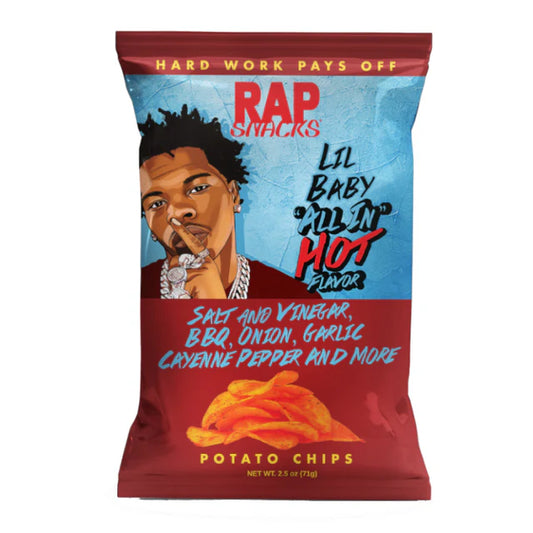 Rap Snacks Lil Baby Salt & Vinegar Hot 71g