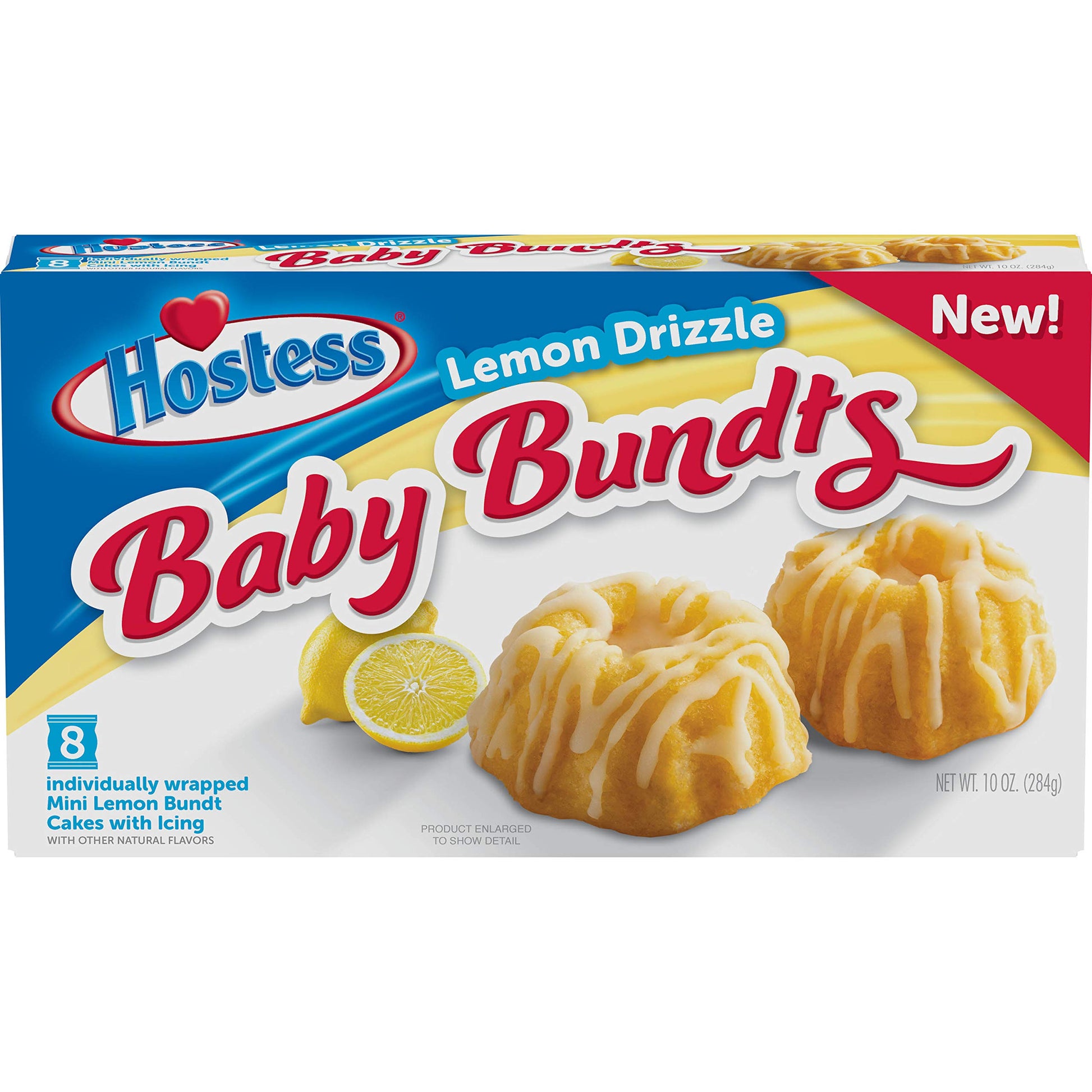 Hostess Baby Bundts Lemon Drizzle 284g