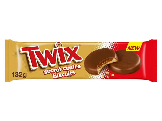 Twix Secret Centre Biscuits 132g