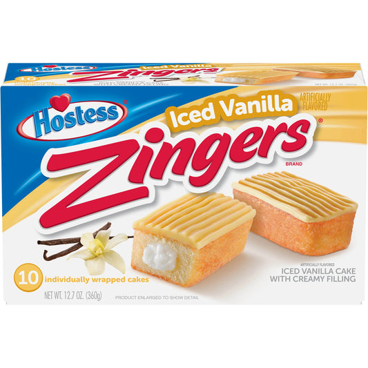 Iced Vanilla Zingers 360g