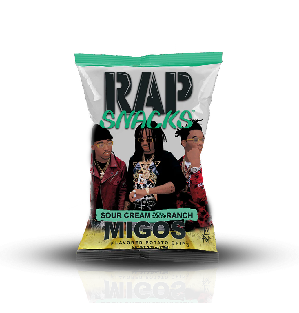 Rap Snacks Migos Sour Cream 71g