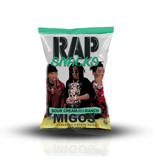 Rap Snacks Migos Sour Cream 71g