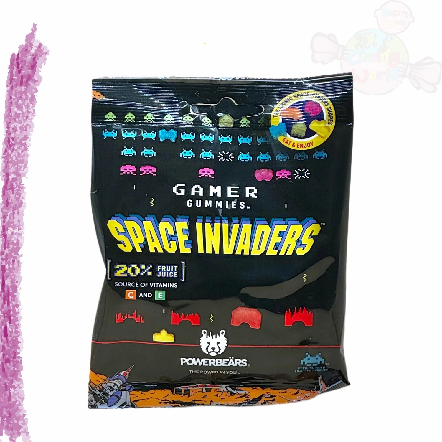 Gamer Gummies Space Invaders 50g