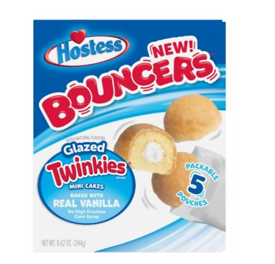 Hostess Bouncers Glazed Twinkies 244g