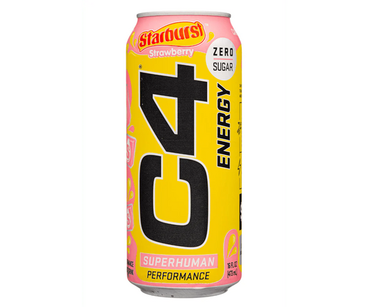 C4 Energy Strawberry Zero Sugar 330ml