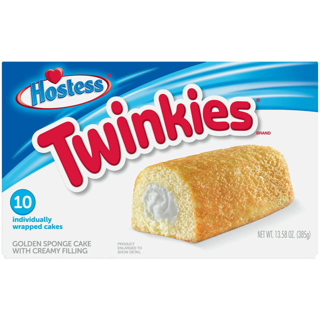 HOSTESS TWINKIES Creamy Golden Sponge Cake- 13.58 oz