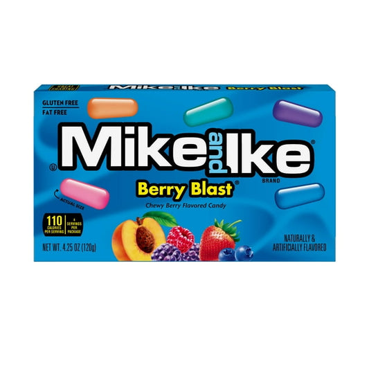 Mike and Ike Berry Blast Chewy Candy, 4.25 Oz