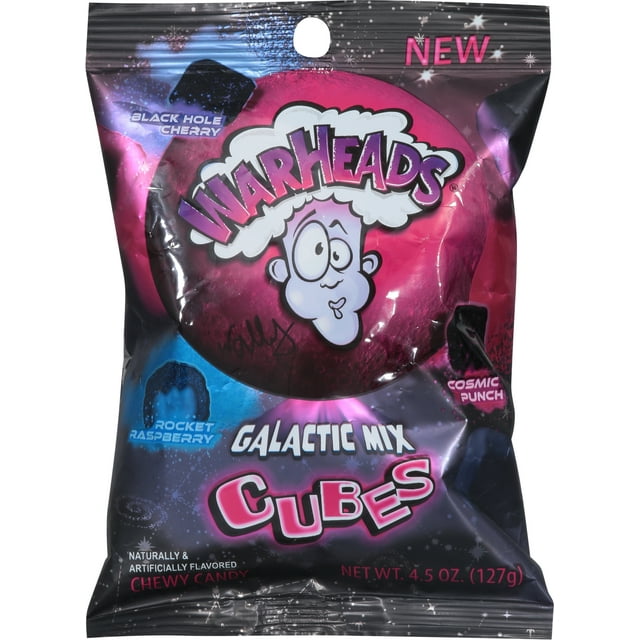 Warheads Galactic Mix Cubes