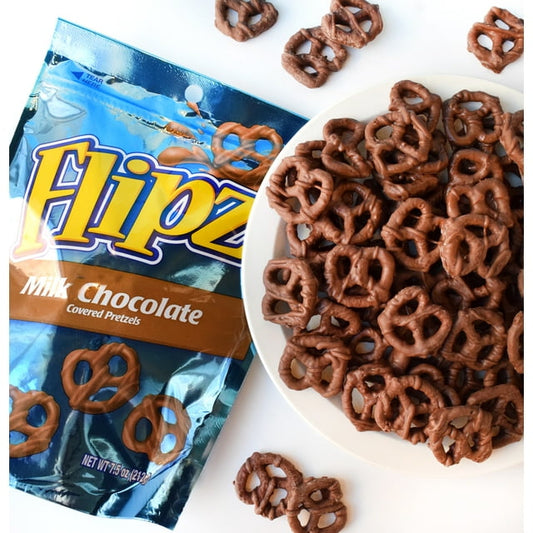 Flipz Milk Chocolate Pretzels, 7.5 Oz